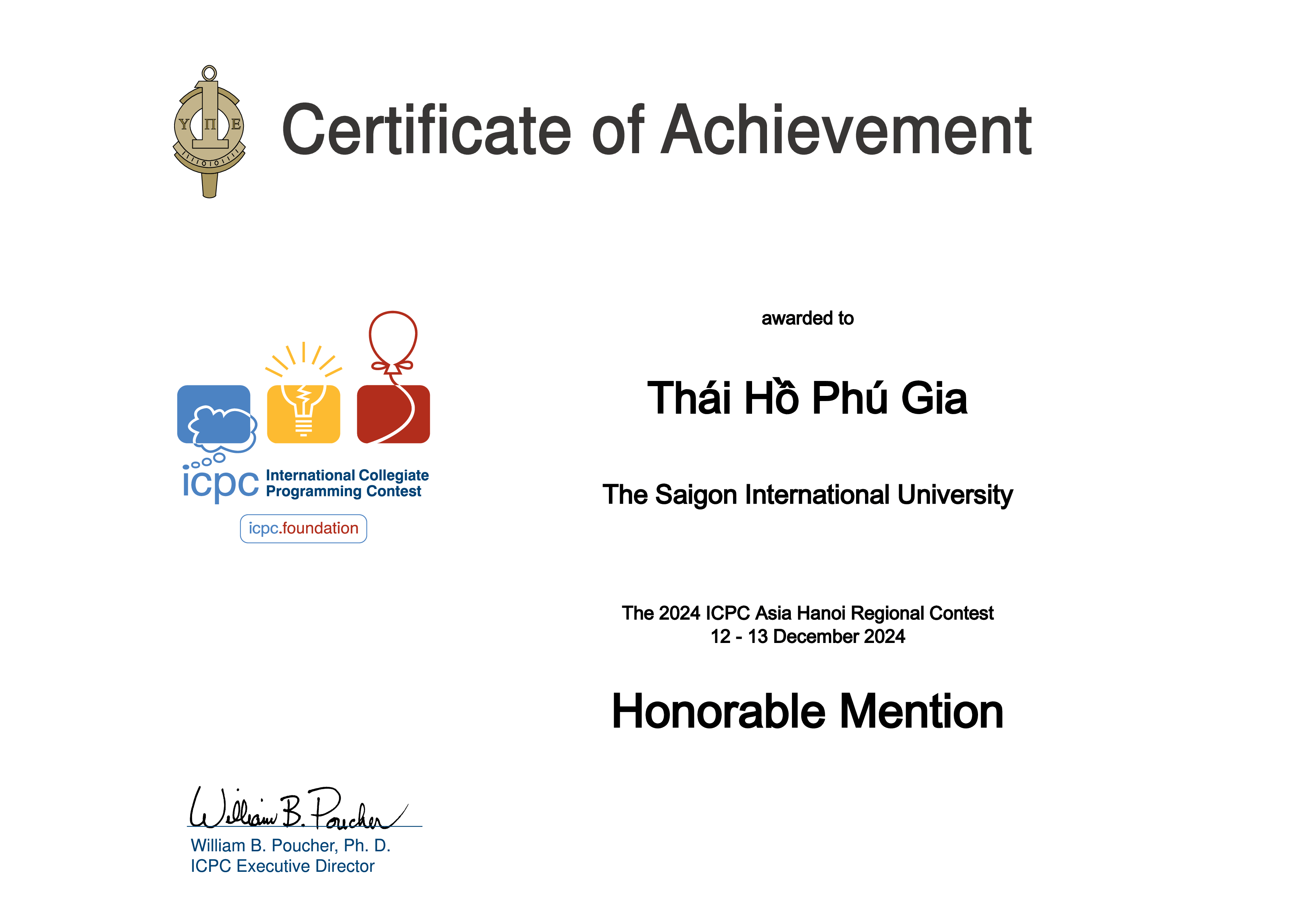 Certificate 2