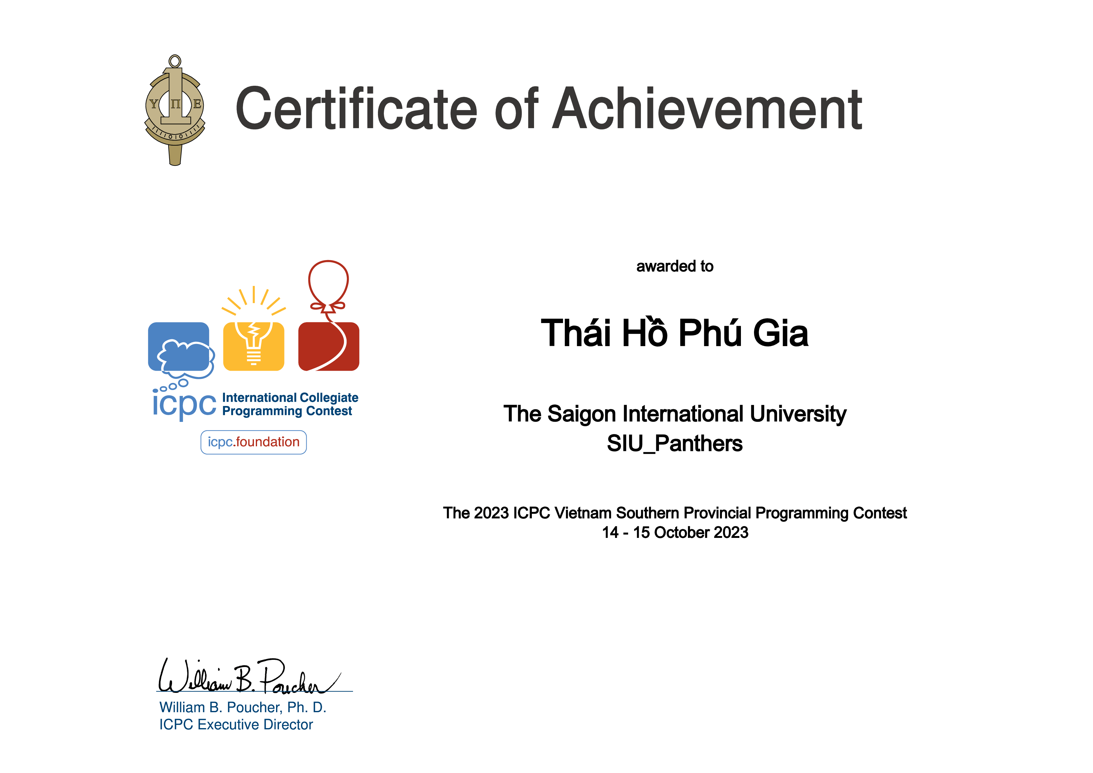 Certificate 2