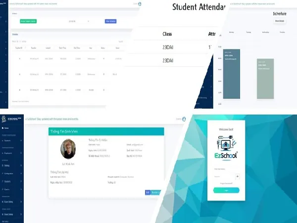 Minh họa dự án EzSchool